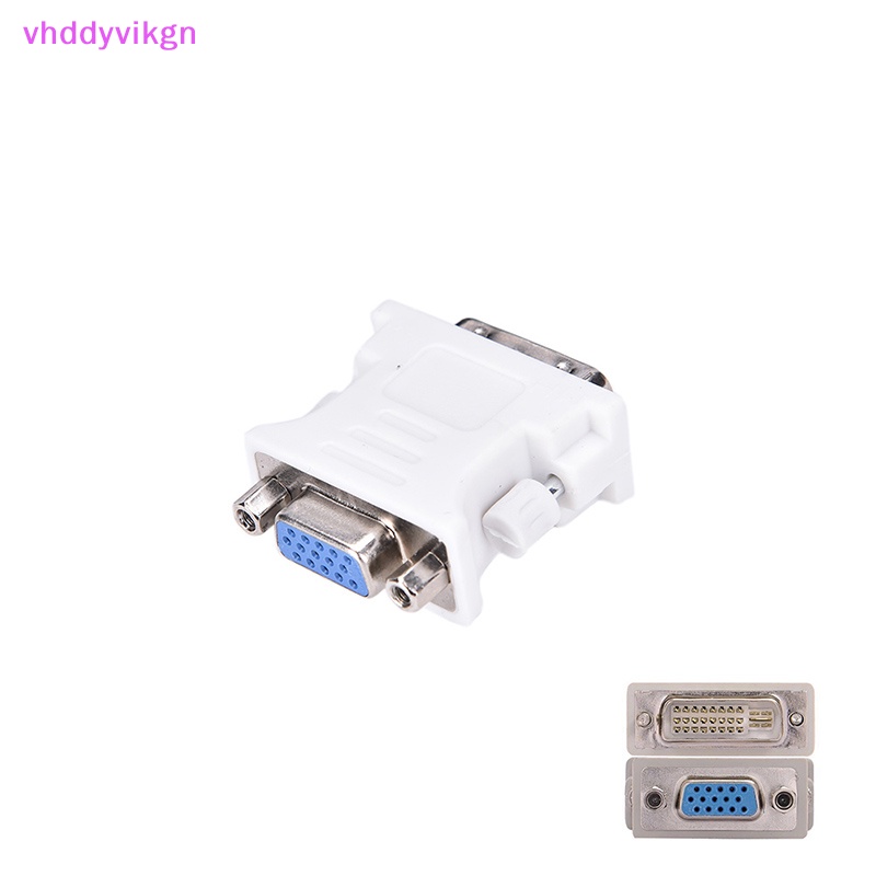 1 Pin DVI-D Male+15 Pin VGA Female To 24 Converter Adapter Video - Foto 3