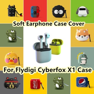 【ส่วนลด】เคสหูฟัง แบบนิ่ม ลายการ์ตูนเกมคอนโซล สําหรับ FLYDIGI Cyberfox X1 FLYDIGI X1