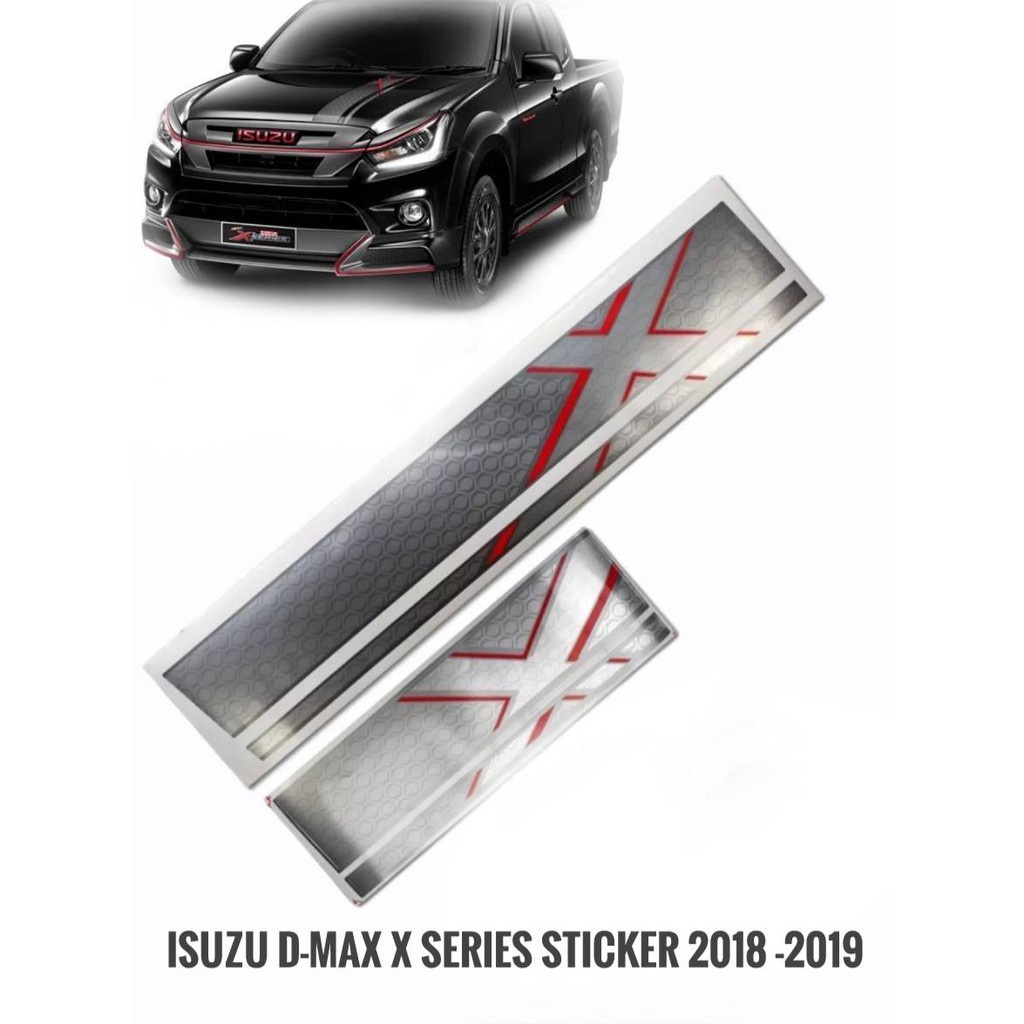 แนะนำ-สติ๊กเกอร์-หน้า-หลัง-x-series-บอร์น-isuzu-d-max-ปี-2018-2019-x-series-isuzu-d-max-all-new