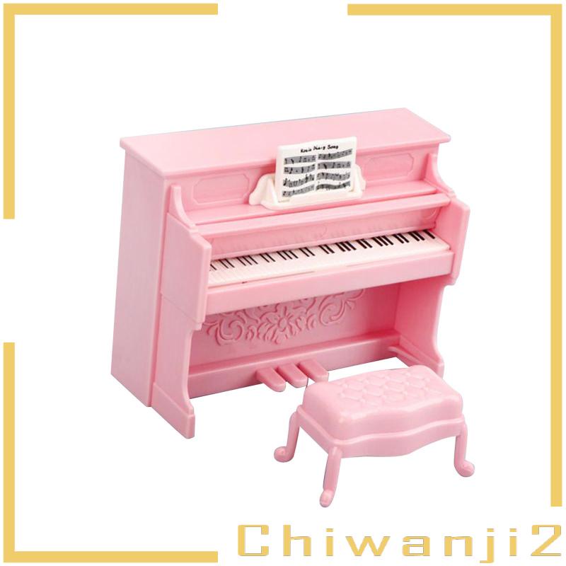chiwanji2-เปียโนจิ๋ว-พร้อมเก้าอี้-และหนังสือ-สําหรับตกแต่งภูมิทัศน์-diy