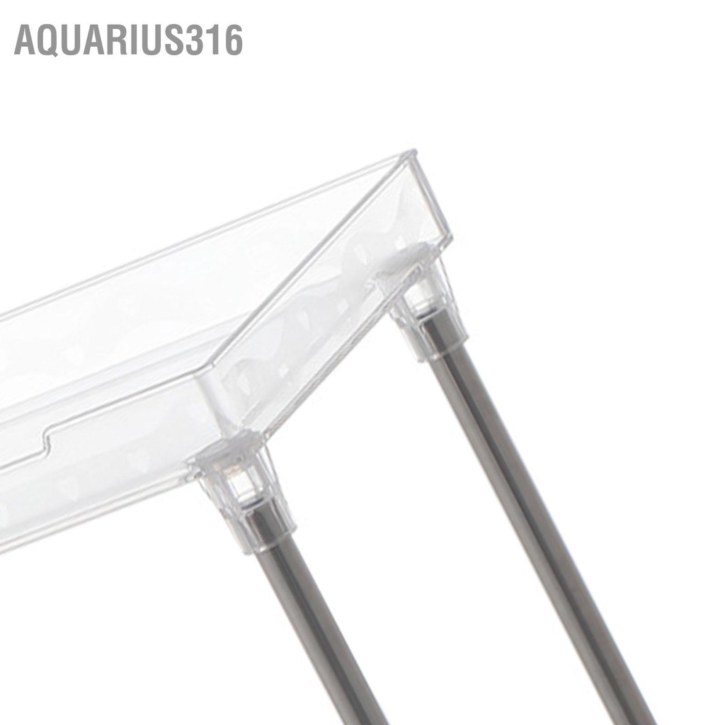 aquarius316-แร็คออแกไนเซอร์แต่งหน้าชั้นเก็บเครื่องสำอางที่ถอดออกได้พร้อมถาดอะคริลิกใสสำหรับห้องน้ำห้องน้ำห้องนอน