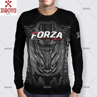 Forza350 ฟอซ่าดิว่ะ เสื้อใส่ออกทริป ขับรถ2023 ลายใหม่ แท้ลิขสิทธ์ KGNPROPART