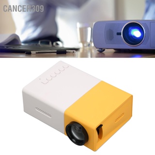 Cancer309 มินิโปรเจคเตอร์สมาร์ท HD 1080P High Fi โปรเจคเตอร์ภาพยนตร์แบบพกพา USB HD การ์ดหน่วยความจำอินเตอร์เฟสมัลติมีเดีย