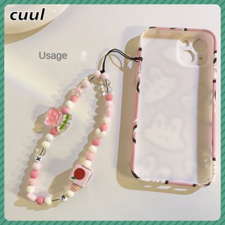 โซ่โทรศัพท์ ลูกปัดสี โซ่ พวงกุญแจ เคสโทรศัพท์มือถือสากล เชือกเส้นเล็ก เครื่องประดับกล้อง จี้ รุ่นหญิง COD