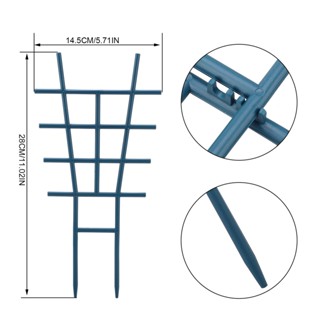ใหม่ โครงไม้เลื้อย พลาสติก PP ทนทาน ใช้ซ้ําได้ 28x14.5 ซม. 2 ชิ้น ต่อชุด สําหรับปลูกต้นไม้ สวน DIY