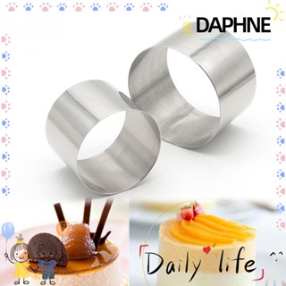 Daphne แม่พิมพ์วงแหวนมูส ทรงกลม ขนาดเล็ก สําหรับทําเบเกอรี่