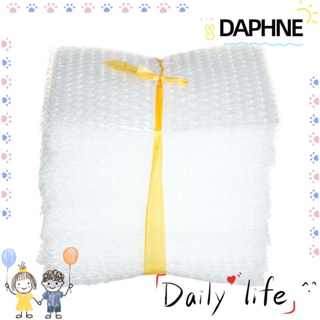 Daphne ถุงฟองน้ําพลาสติกใส Pe กันกระแทก 5 ขนาด 50 ชิ้นสําหรับห่อถุงพลาสติก