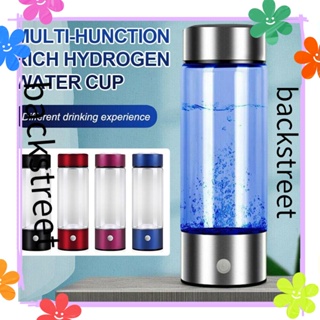 Backstreet เครื่องกําเนิดไฮโดรเจนต้านอนุมูลอิสระ Dual Use Healthy Rich Water Ionizer