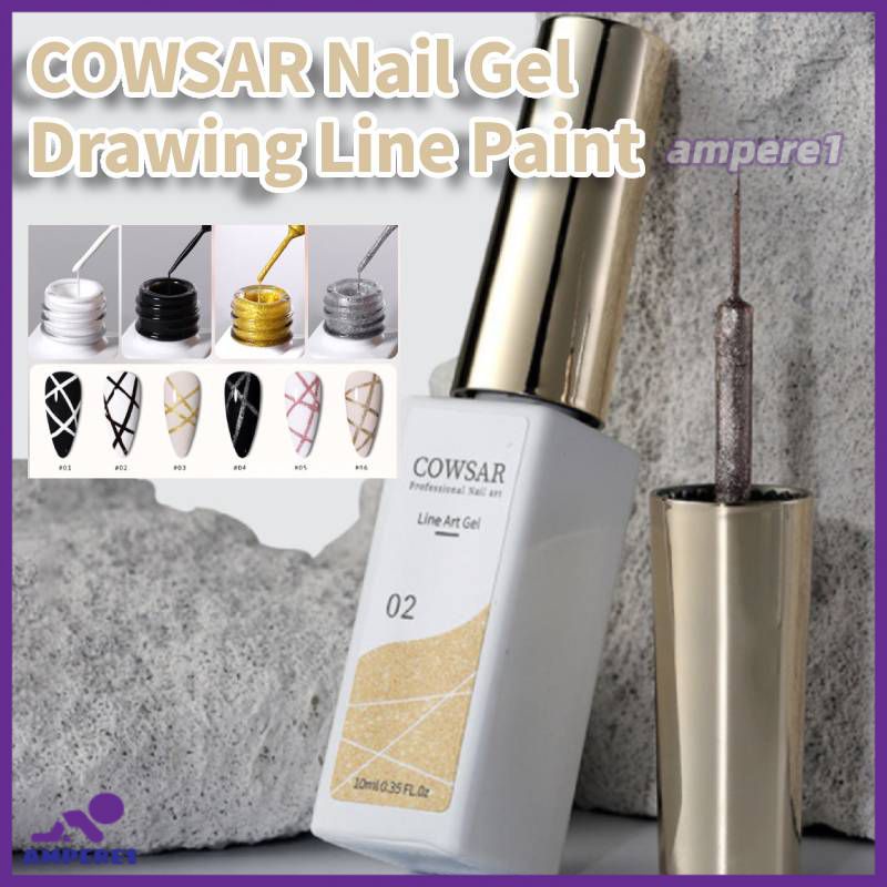 cowsar-พร้อมส่ง-liner-gel-ส่งไวมาก-สีเจลกรีตเตอร์แน่นมากๆ-ใช้ตัดเส้น-ลากเส้น-liner-gel-ame1-ame1