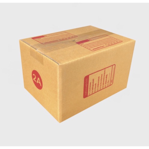 ถูกที่สุด-กล่องพัสดุ-กล่องไปรษณีย์ฝาชน-เบอร์-2a-20-ใบ-60-บาท-ส่งฟรี