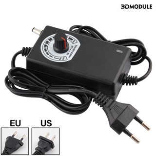 Dm- อะแดปเตอร์มอเตอร์ควบคุมแรงดันไฟฟ้า ปลั๊ก US EU 3V-12V 2A 24W ปรับได้