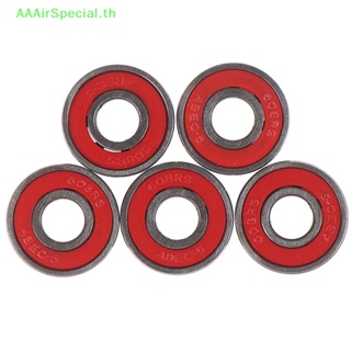 Aaairspecial ตลับลูกปืนซีลสเก็ตบอร์ด ABEC-5 608-RS 8x22x7 มม. สีแดง 5 ชิ้น