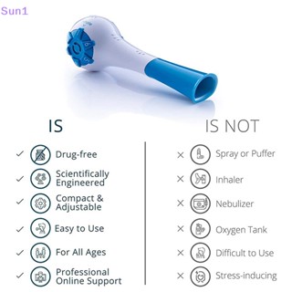 Sun1> อุปกรณ์ฝึกหายใจปอด สําหรับออกกําลังกาย