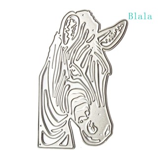 Blala แผ่นแม่แบบแม่พิมพ์ ลายฉลุ สําหรับตกแต่งสมุดอัลบั้ม การ์ด DIY