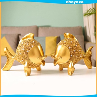 [Ehoyoxa] รูปปั้นปลาทอง สําหรับตกแต่งบ้าน ห้องนอน ตู้ฟาร์ม