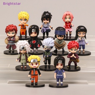Brightstar ใหม่ ตุ๊กตาอนิเมะนารูโตะ Shippuden Hinata Sasuke Itachi Kakashi Gaara 12 ชิ้น ต่อชุด