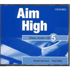 bundanjai-หนังสือเรียนภาษาอังกฤษ-oxford-cd-aim-high-5-class