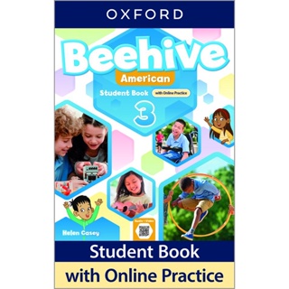 Bundanjai (หนังสือเรียนภาษาอังกฤษ Oxford) Beehive American 3 : Student Book with Online Practice (P)