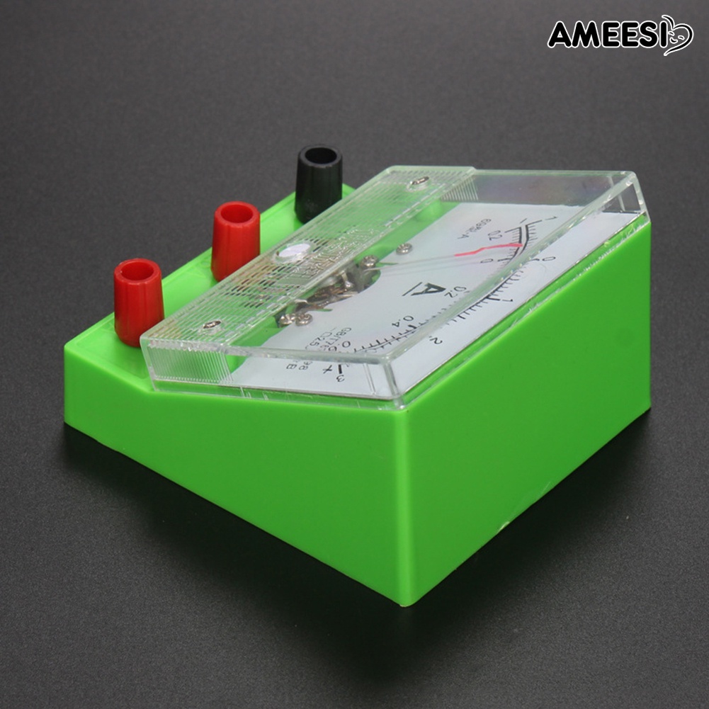 ameesi-เครื่องวัดกระแสไฟฟ้าอะนาล็อก-แอมมิเตอร์-คลาส-2-5-เครื่องมือการทดลองการสอนไฟฟ้า