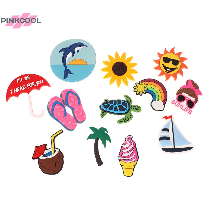 pinkcool-ขายดี-ch-กระเป๋าชายหาด-อุปกรณ์เสริม-สําหรับตกแต่งกระเป๋า-diy