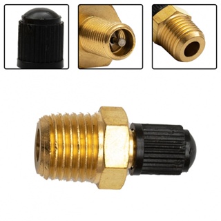 Air Tank Valve 1/4" NPT Solid Plated Connector Fittings Equipment Parts