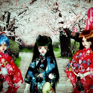Bjd ตุ๊กตา SD 1/4 จุด เด็กผู้หญิง ตุ๊กตา ชุดกิโมโน เสื้อผ้าเด็กเท่านั้น (สามารถทําได้ 3 จุด) สไตล์ญี่ปุ่น