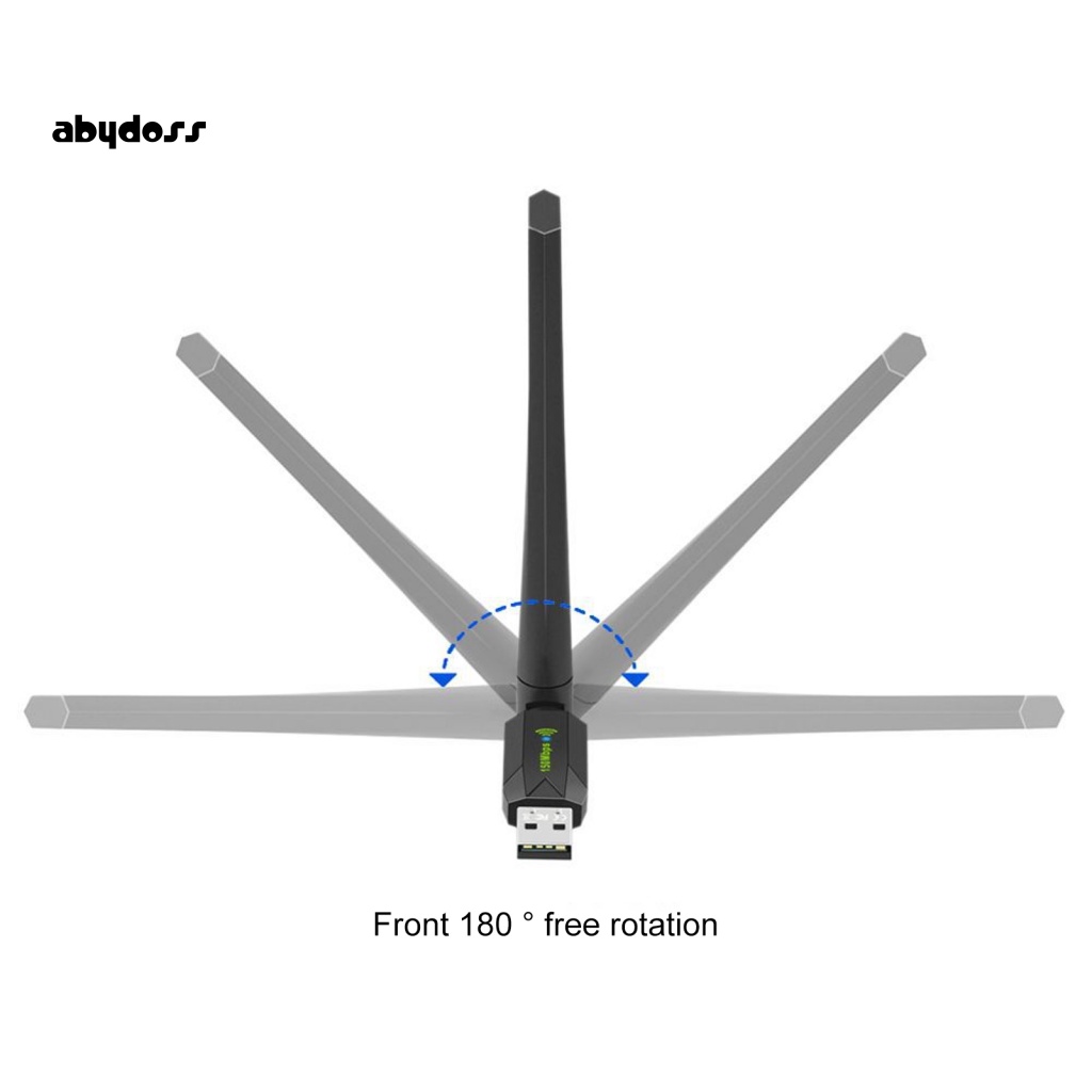 aby-อะแดปเตอร์การ์ดเครือข่ายไร้สาย-usb-150mbps-ความเร็วสูง-สําหรับแล็ปท็อป-เดสก์ท็อป-พร้อมตัวรับสัญญาณระยะไกล