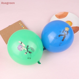 [Asegreen] ลูกโป่งยาง รูปดราก้อนบอล Son Goku สําหรับตกแต่งปาร์ตี้วันเกิดเด็ก 100 ชิ้น