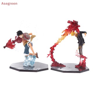 [Asegreen] โมเดลฟิกเกอร์ Pvc อนิเมะ Monkey·D·Luffy Roronoa Ace ของเล่น ของสะสม สําหรับเด็ก