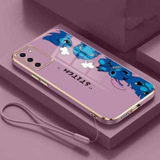 เคสโทรศัพท์มือถือ กันกระแทก ลายการ์ตูนมอนสเตอร์ พร้อมสายคล้อง สําหรับ Samsung A51 A31 A21s A11 A01 A50 A50s Galaxy A30s A30 A20 A20s A10 A10s