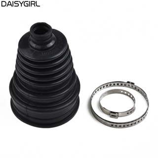 【DAISYG】Universal Outer CV Joint Boot-Kit-Stretch Driveshaft Silicone CV Boot +2*Clamp