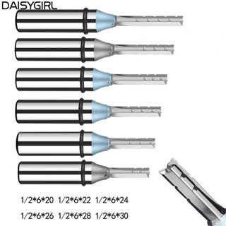 【DAISYG】New Practical 3 Flutes Trimming Slot Bits Three-edged 1/2 * 6 * 20 1/2 * 6 * 26