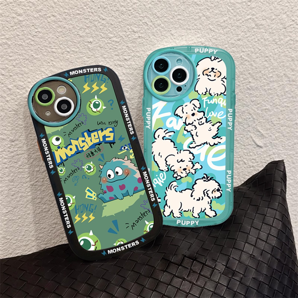 เคสโทรศัพท์มือถือแบบนิ่ม-tpu-ใส-ลายมอนสเตอร์-ลูกสุนัข-binteacase-สําหรับ-samsung-a14-a04-a04s-a13-a02s-a03-a03s-a23-a30s-a11-a12-a51-a30-a50-a52-a20s-a10s-m11-m12-j7-pro-prime-j4-plus