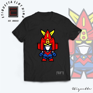 sadasเสื้อยืดพิมพ์ลาย Anime Shirt - Voltes V - Voltes V Chibi