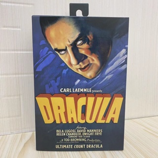 ตุ๊กตาNeca 04814 โมเดลฟิกเกอร์ Monster Vampire Count Dracula ขนาด 23.3 ซม. ของเล่นสําหรับเด็ก