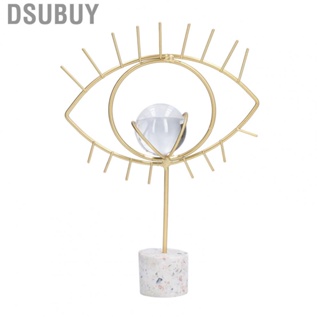 Dsubuy Metal Crystal Ball Ornament  Interior Wisdom Eye Decoration Sturdy for Window