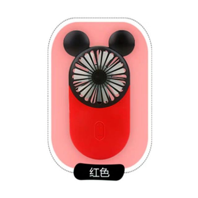 ใหม่-มินิพัดลม-มิกกี้-mickey-ลูกแมว-พร้อมสายชาร์จ-usb-และไฟในตัว-2023