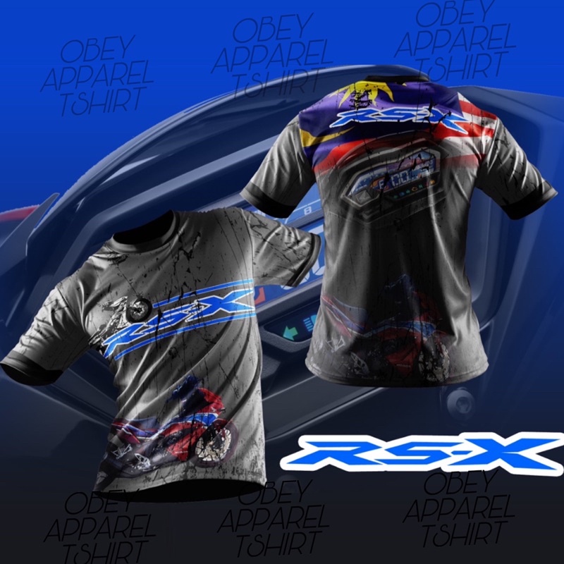 เสื้อยืด-พิมพ์ลาย-honda-rsx-150-sublimation-สําหรับผู้ชาย-และผู้หญิง-รุ่นลิมิเต็ด-baju-ride-rsx-150