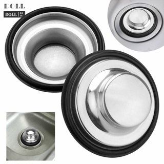 ⭐READY STOCK ⭐Rubberized Stainless Steel Sink Stopper for Kitchen Drain Fits Insinkerator and Garbage Disposals