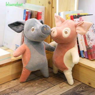 Bluevelvet หมอนตุ๊กตานุ่ม รูปหมูนอนหลับ คุณภาพสูง สําหรับตกแต่งบ้าน ห้องนอน