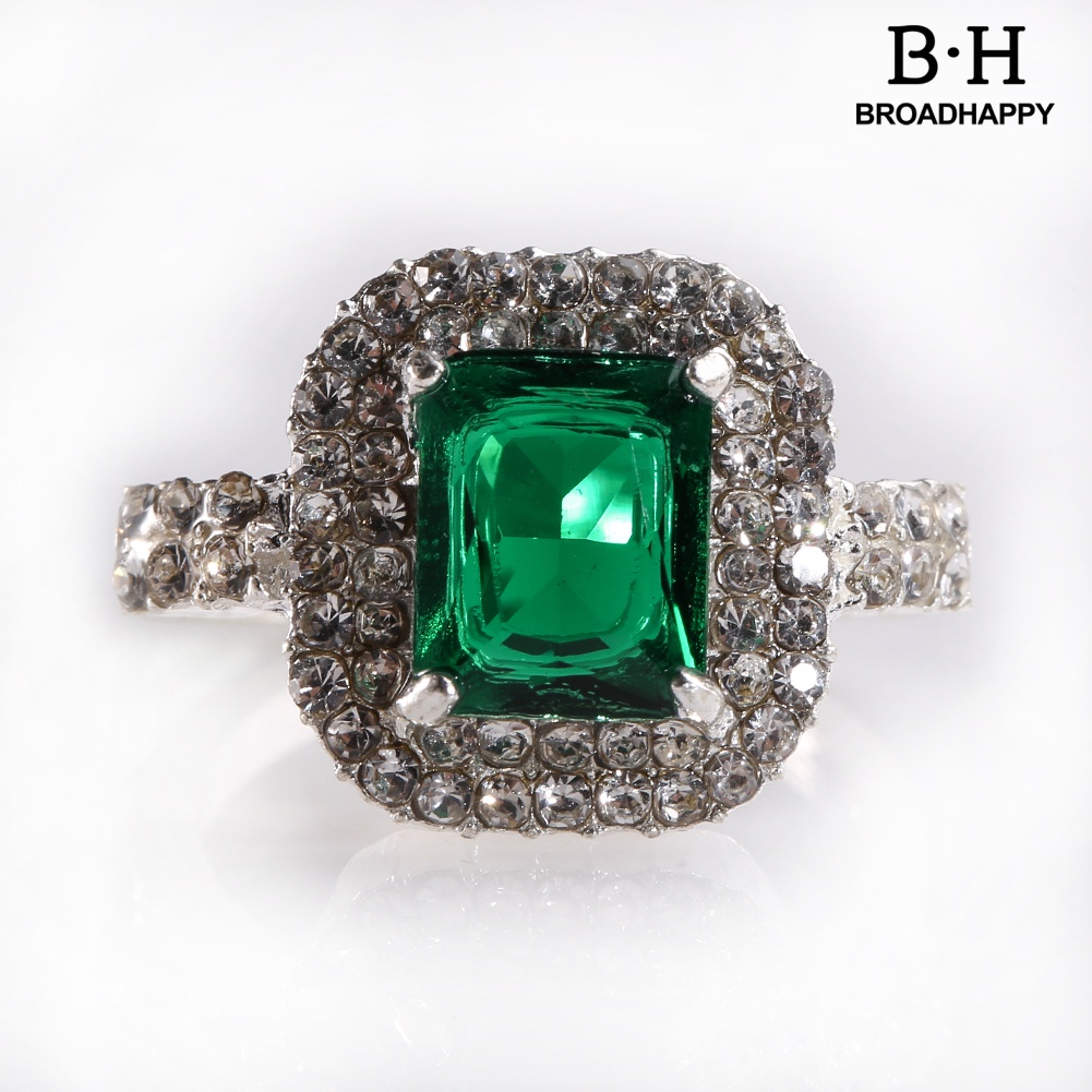 bh-y-แหวนแต่งงาน-ชุบเงิน-ประดับเพทาย-สีเขียว-ของขวัญ-สําหรับผู้หญิง