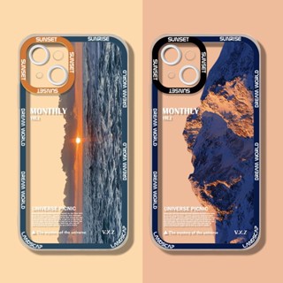 เคสโทรศัพท์มือถือ แบบนิ่ม ลายการ์ตูนอนิเมะภูเขาน่ารัก สีโปร่งใส สําหรับ case OPPO A18 A38 A58 A98 A78 A17 A17K A77S A5 A9 A31 A53 2020 A54 A16K A52 A92 A5S A7 A12 A74 A95 A16 A3S A12E A57 A76 A96 A15 A15S A93 A94 F11 Pro Reno 10 7 8 5F 4 5 4F