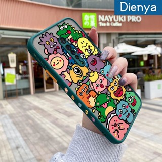 เคสโทรศัพท์มือถือ ซิลิโคนนิ่ม ใส ขอบสี่เหลี่ยม กันกระแทก ลายการ์ตูนมอนสเตอร์ สําหรับ OPPO Reno 2 Reno 2F Reno 2Z Reno2 F Reno2 Z