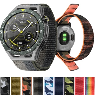 สายนาฬิกาข้อมือไนล่อน ปรับได้ อุปกรณ์เสริม สําหรับ Huawei Watch GT 3 SE GT3/2 46 มม.