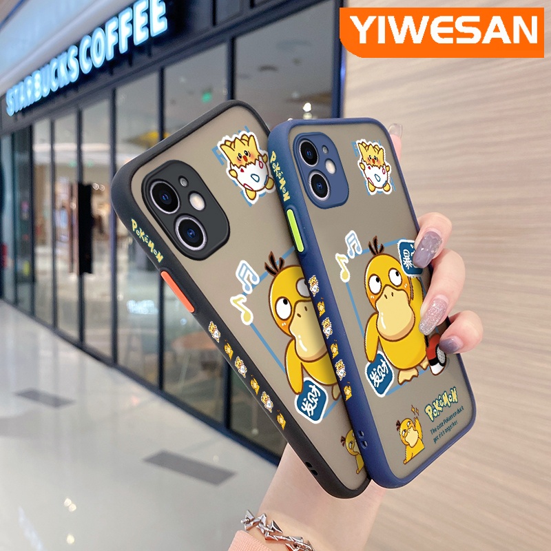 เคสซิลิโคนนิ่ม-แบบใส-ขอบสี่เหลี่ยม-ลายการ์ตูนโปเกม่อน-เป็ด-กันกระแทก-สําหรับ-realme-c20-c20a-c11-2021-narzo-50i