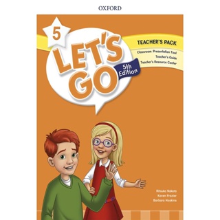 Bundanjai (หนังสือ) Lets Go 5th ED 5 : Teacher’s Pack