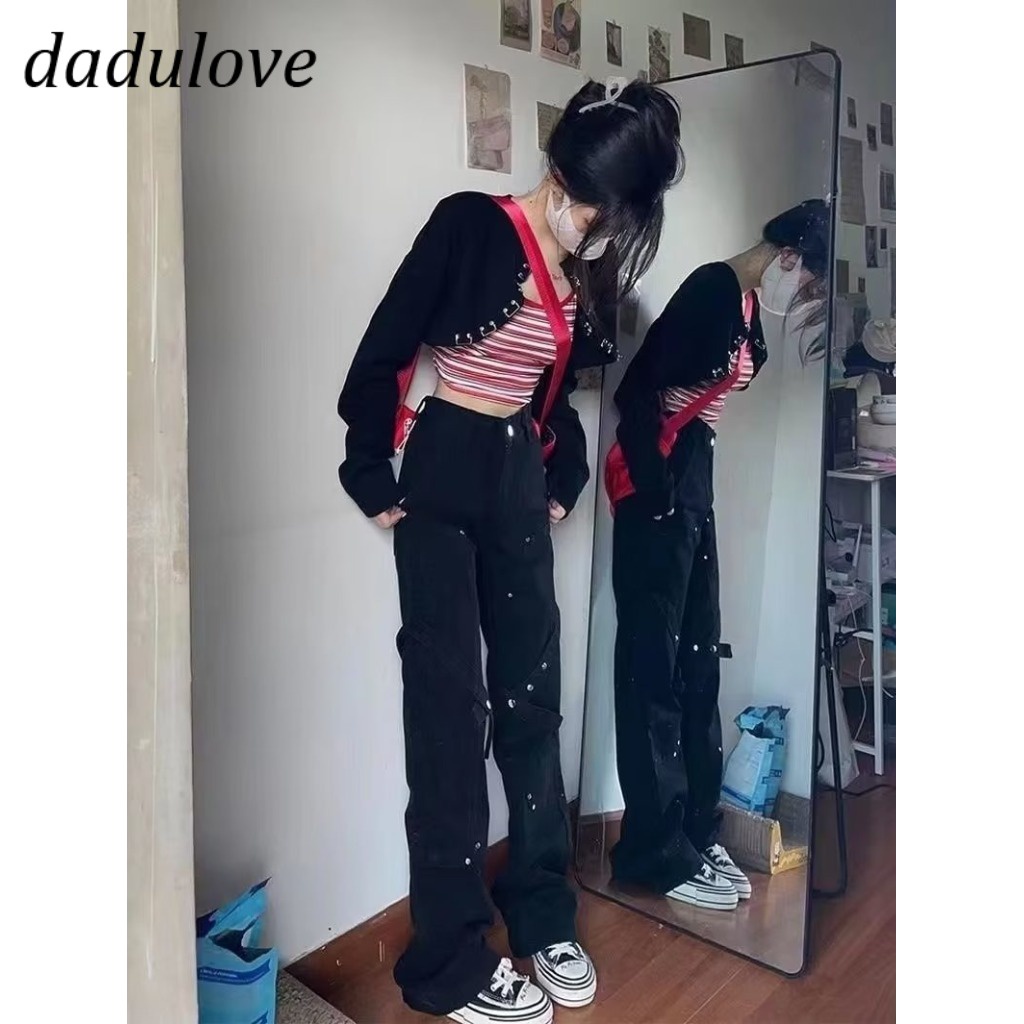 dadulove-new-american-ins-high-street-thin-jeans-niche-high-waist-straight-pants-large-size-trousers