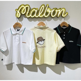 Malbon เสื้อยืดโปโล แขนสั้น ลายการ์ตูน Honma UTAA W.ANGLE Callaway1 XXIO ระบายอากาศ สําหรับผู้หญิง▼♛