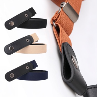 Lazy trackless ins belt girls summer decorated jeans fashion ladies belt elastic invisible belts