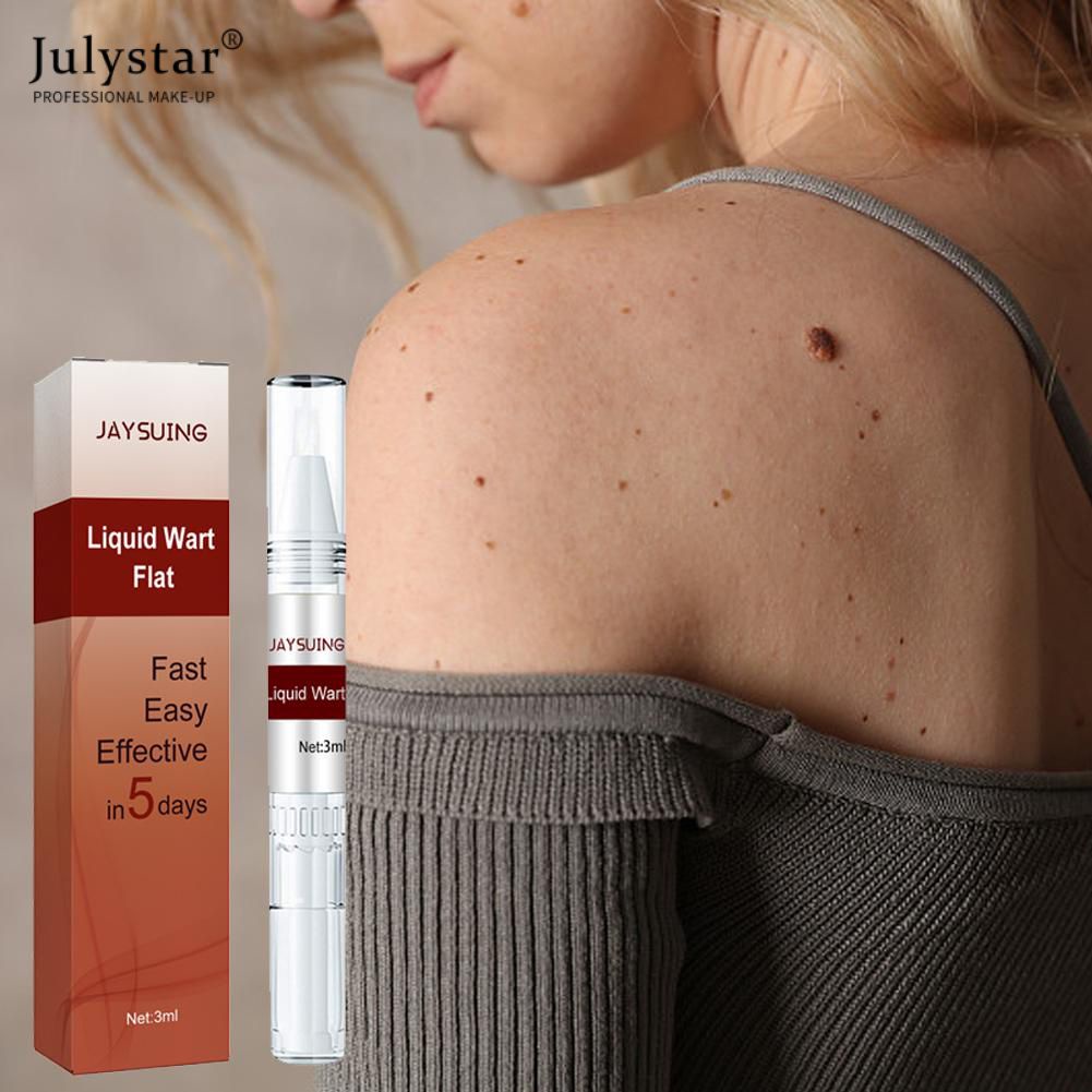 julystar-jaysuing-wart-treatment-กำจัดหูด-liquid-skin-tags-ถอดเครื่องมือ-wart-amp-mole-remover-แท็กผิวกำจัดปากกา-3ml